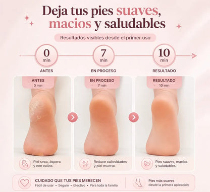 Pies más suaves y cuidados sin salir de casa.